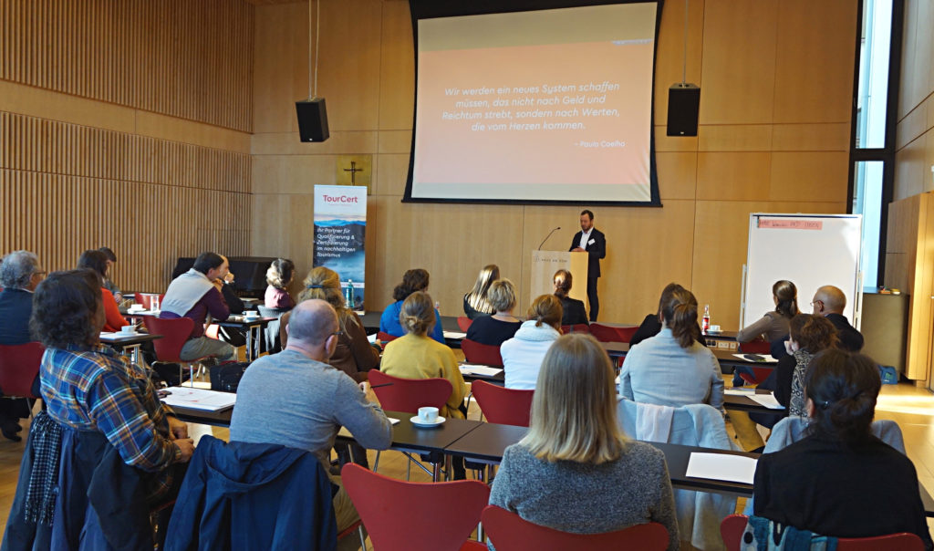 Begrüßung TourCert Forum © TourCert Begrüßung TourCert Forum