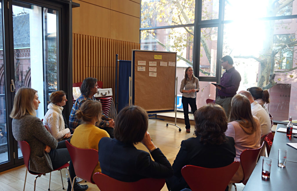 Gruppenarbeit © TourCert Gruppenarbeit