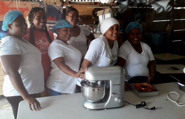 Students of the pastry shop.