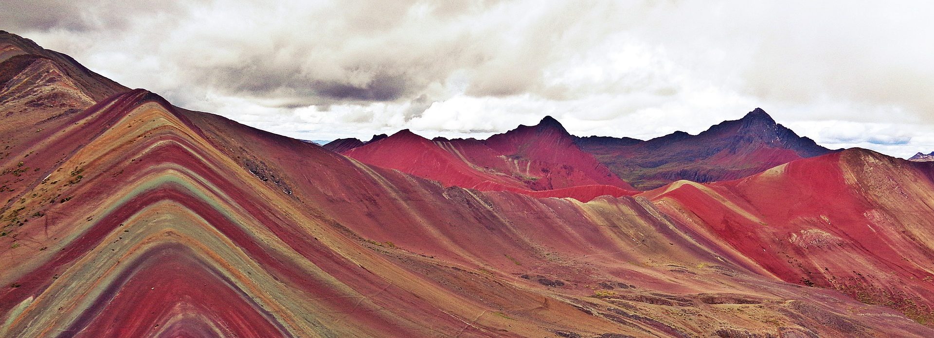 Rainbow Mountain in Peru.