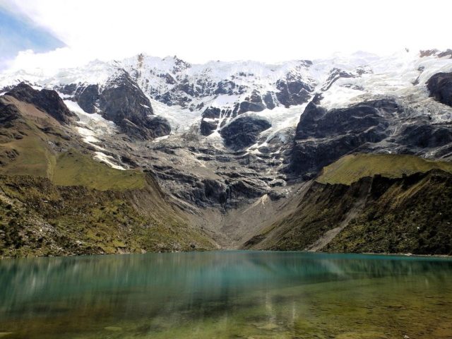 Lagoons in Peru.