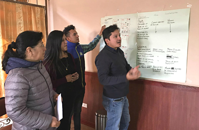 Workshop-TeilnehmerInnen in San Joaquín, Ecuador © TourCert Ecuador