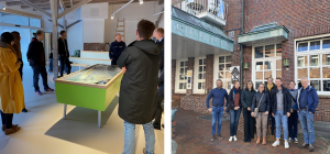 Gruppenbilder von den Betriebsbesichtigungen im Hotel Achterdiek und im Nationalpark-Haus Juist